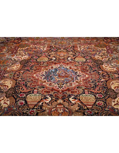 Tappeto Kashamr Zirkhaki Persia cm.298x397