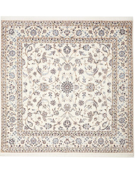Tappeto Nain 6la Persia cm.204x205
