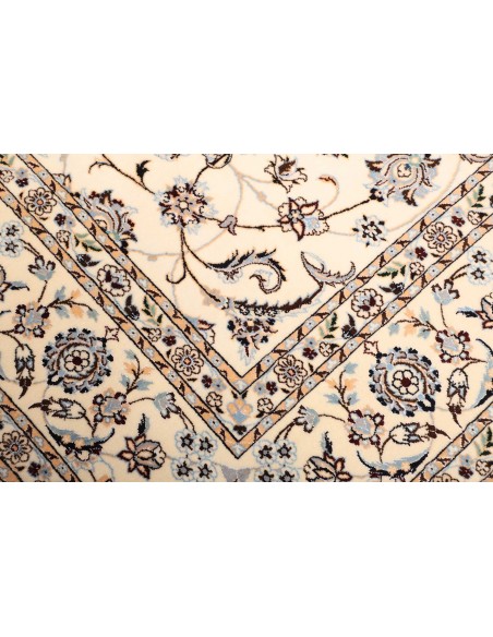 Tappeto Nain 6la Persia cm.204x205