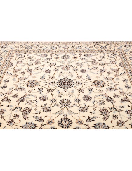 Tappeto Nain 6la Persia cm.204x205