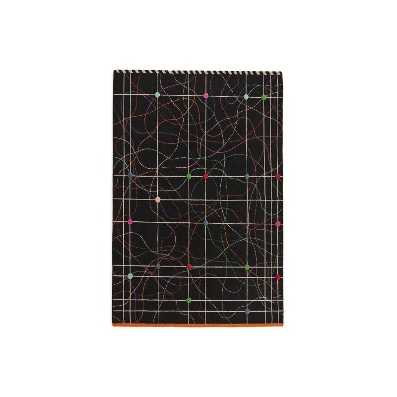 tappeto Rabari 3 Nanimarquina black