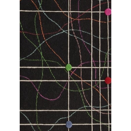 Carpet Rabari 3 Nanimarquina black