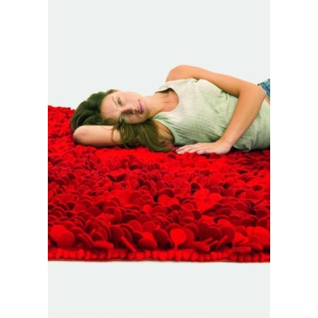 Carpet Roses Nanimarquina red