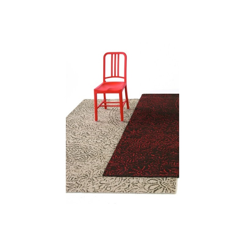 tappeto Antique Nanimarquina red and black