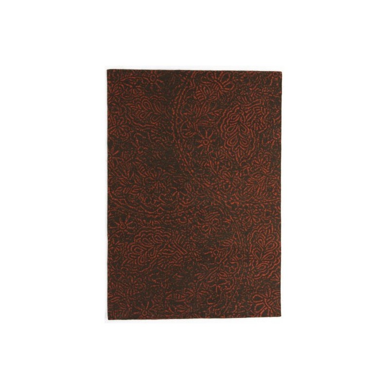 Carpet Antique Nanimarquina red and black