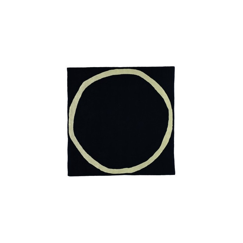 Carpet Aros Nanimarquina black quadrato