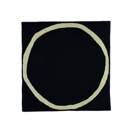 tappeto Aros Nanimarquina black quadrato