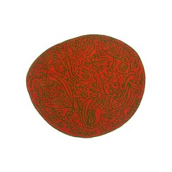 Carpet Bichos Y Flores Nanimarquina orange 2