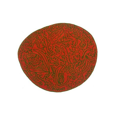Carpet Bichos Y Flores Nanimarquina orange