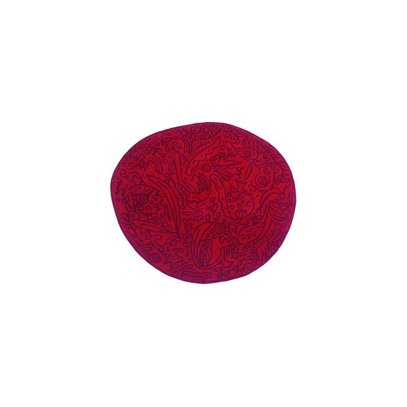 Carpet Bichos Y Flores Nanimarquina red