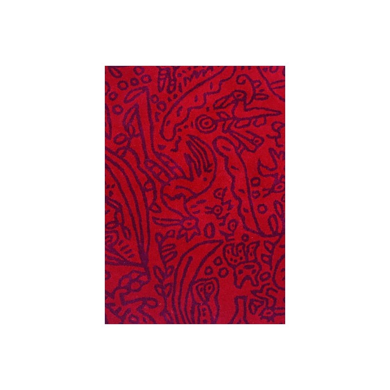 Carpet Bichos Y Flores Nanimarquina red