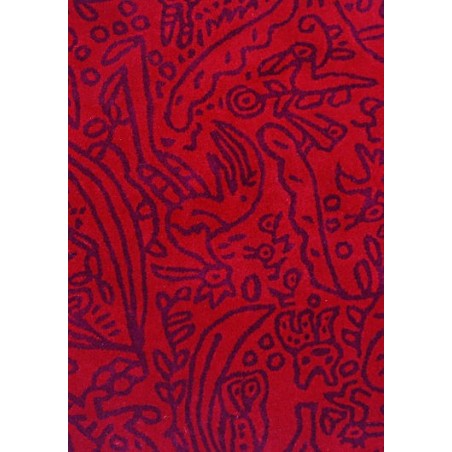 Carpet Bichos Y Flores Nanimarquina red