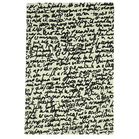 Carpet Manuscript Nanimarquina black on white