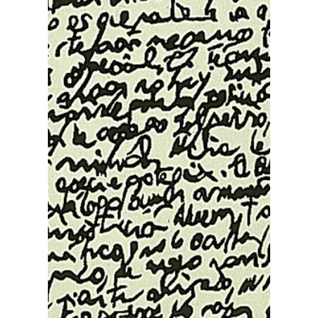 tappeto Manuscript Nanimarquina black on white