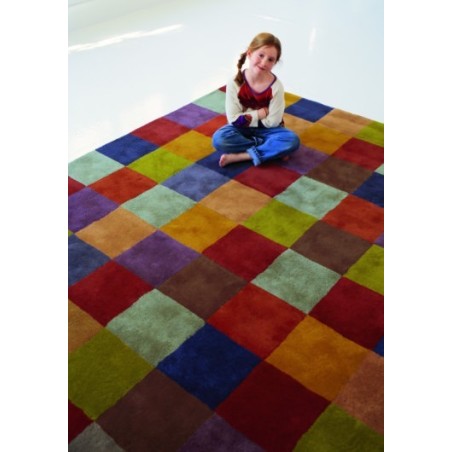 tappeto Cuadros Nanimarquina multicolor