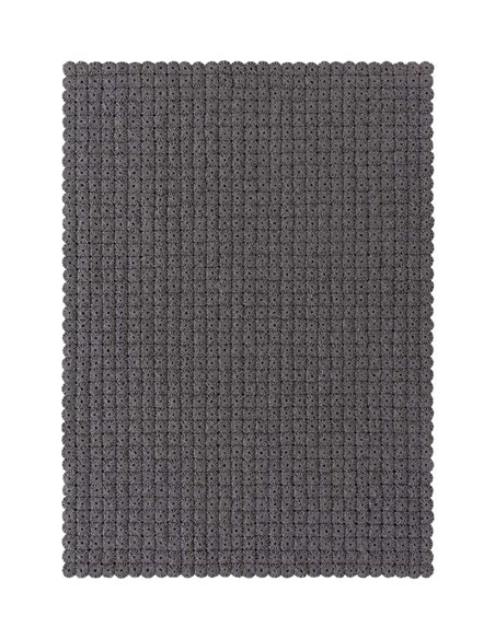 modern rug Momos Anthracite by GAN top view- new 2025 |TAPPETI.it