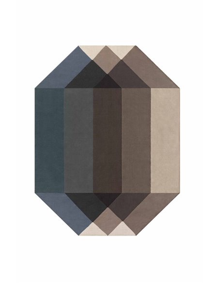 Diamond Indoor/Outdoor Blue-Brown