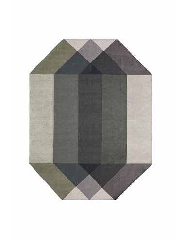 Diamond Indoor/Outdoor Green-Grey