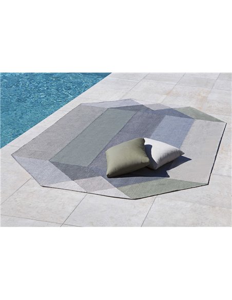 Diamond Indoor/Outdoor Green-Grey