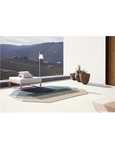 Diamond Indoor/Outdoor Nude-Petrol