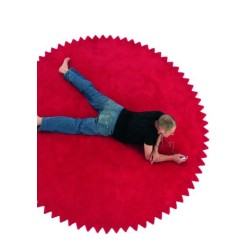 tappeto News Nanimarquina red rotondo