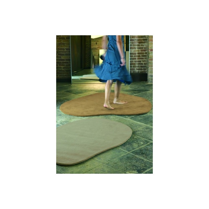 tappeto Stone 1 wool Nanimarquina beige