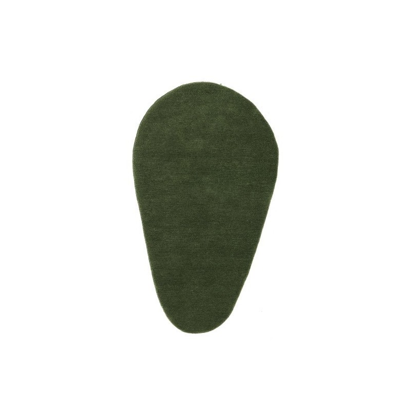 tappeto Stone 2 wool Nanimarquina green