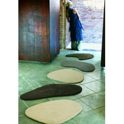 tappeto Stone 4 wool Nanimarquina brown