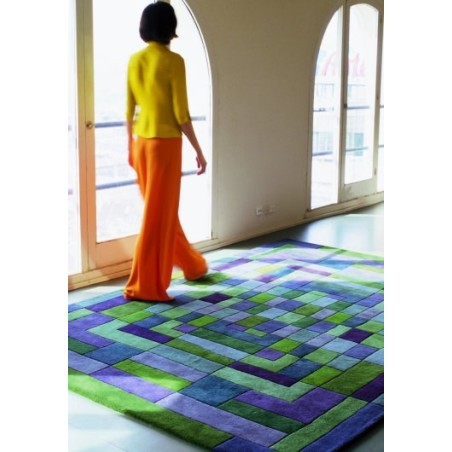 tappeto Sybilla Mosaico Nanimarquina green