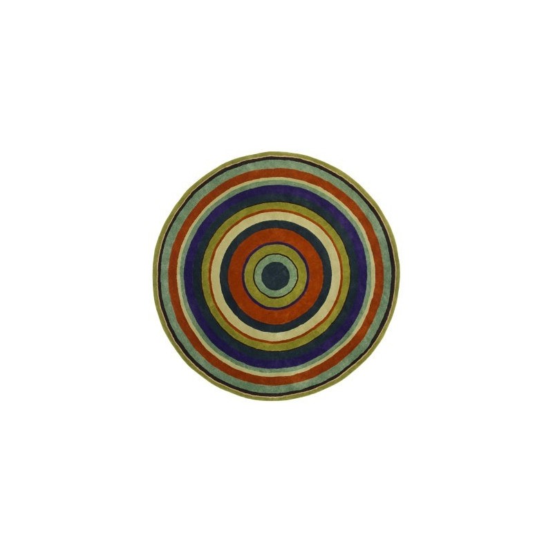 Carpet Sybilla Diana 1 Nanimarquina multicolor rotondo