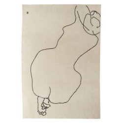 Carpet Chillida Nanimarquina Figura humana 1948 beige 2