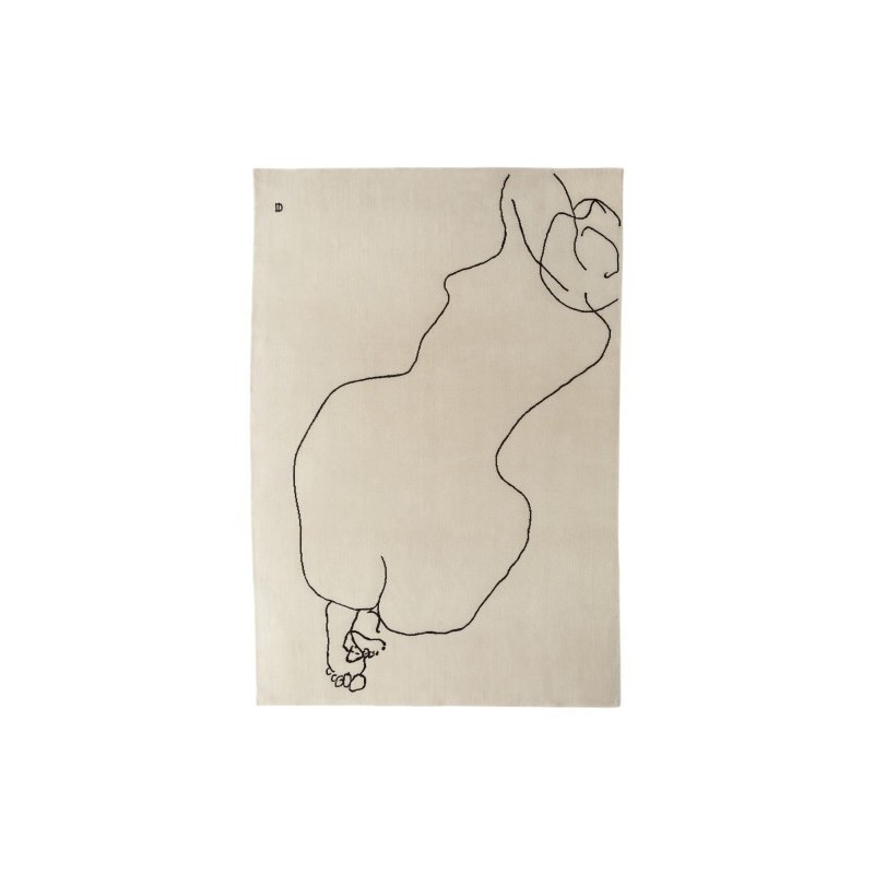 Carpet Chillida Nanimarquina Figura humana 1948 beige