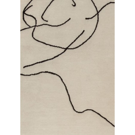 Carpet Chillida Nanimarquina Figura humana 1948 beige
