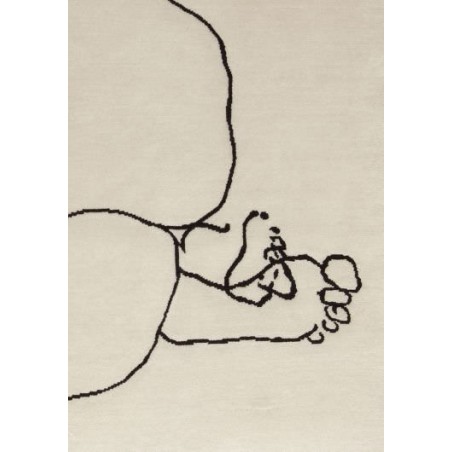 Carpet Chillida Nanimarquina Figura humana 1948 beige