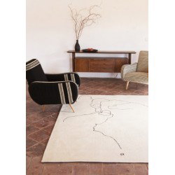 Carpet Chillida Nanimarquina Mano 1993 beige