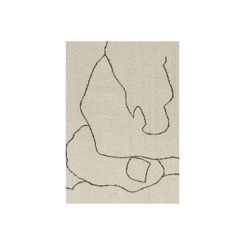 Carpet Chillida Nanimarquina Mano 1993 beige