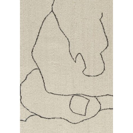 Carpet Chillida Nanimarquina Mano 1993 beige