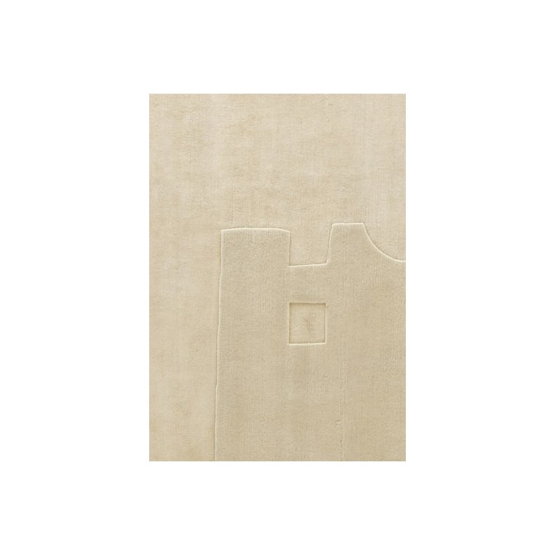 tappeto Chillida Nanimarquina Gravitacion 1994 beige