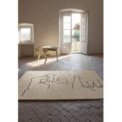 Carpet Chillida Nanimarquina Manos 1995 beige