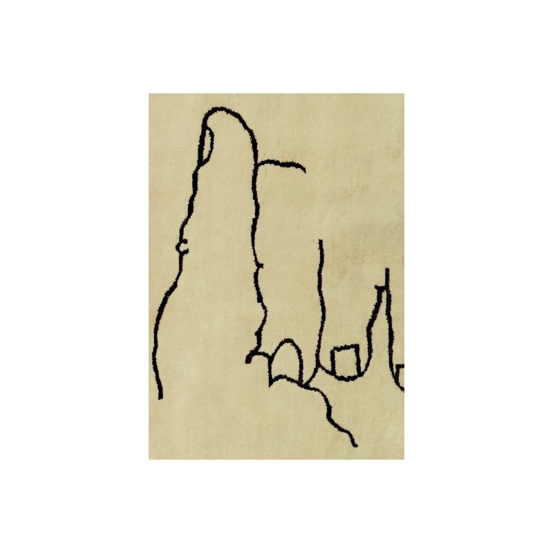 Carpet Chillida Nanimarquina Manos 1995 beige