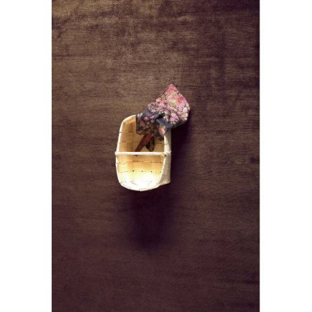 Carpet Butterfly seta Nanimarquina chocolate