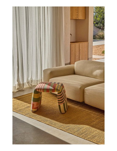 Nanimarquina Folded pouf Pattern 60x45x45