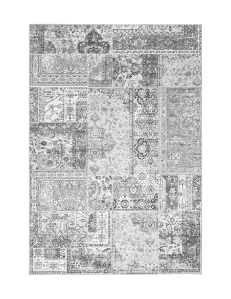 Avantgarde 105 Grey Vintage Style Rug with Elegant Tones