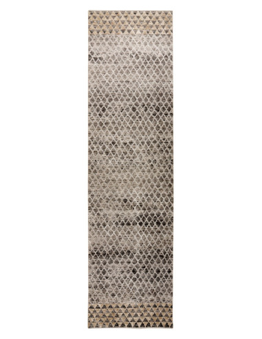 Bella 236 Grey Modern Rug with Geometric Pattern
