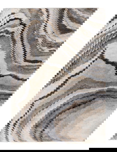 Bologna 461 Grey Modern Fantasy Rug