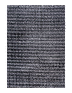 Tappeto moderno Calypso antracite per salotto elegante
