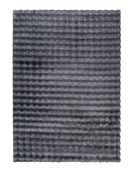 Tappeto moderno Calypso antracite per salotto elegante