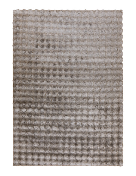 Tappeto moderno Calypso beige trapuntato