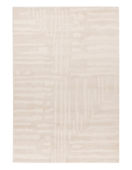 Canyon 973 Cream Geometric Rug – Soft & Durable