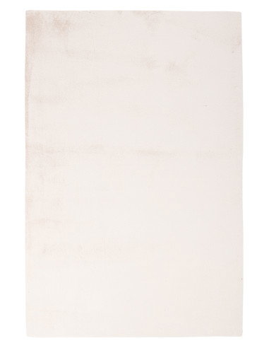 Tappeto moderno rotondo crema